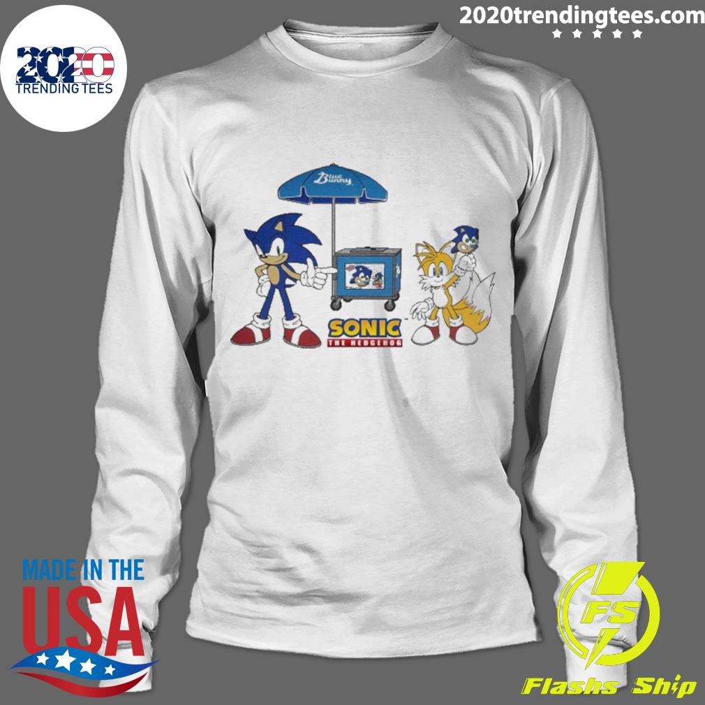 Official sonic Blue Bunny Ice Cream Trucks - Adult & Kids T-Shirts, Sweatshirts & Hoodies apparel design preview 4