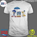 Official sonic Blue Bunny Ice Cream Trucks - Adult & Kids T-Shirts, Sweatshirts & Hoodies apparel design preview 1
