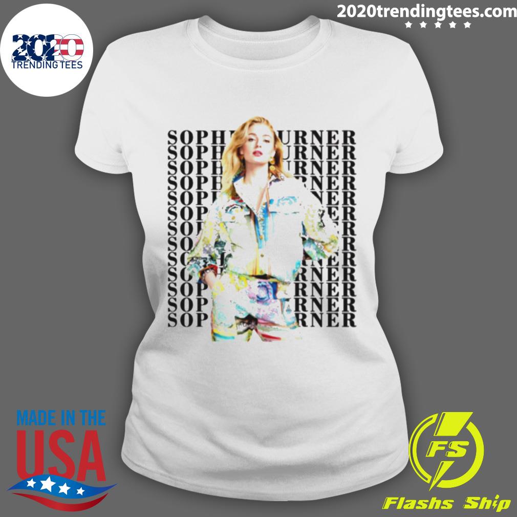 Official sophie Turner Jonas Brothers - Adult & Kids T-Shirts, Sweatshirts & Hoodies apparel design preview 3
