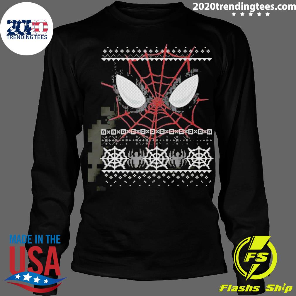 Official spider Eyes Xmas Spiderman Christmas - Adult & Kids T-Shirts, Sweatshirts & Hoodies apparel design preview 4