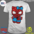 Official spider-man And Hello Kitty - Adult & Kids T-Shirts, Sweatshirts & Hoodies apparel design preview 1