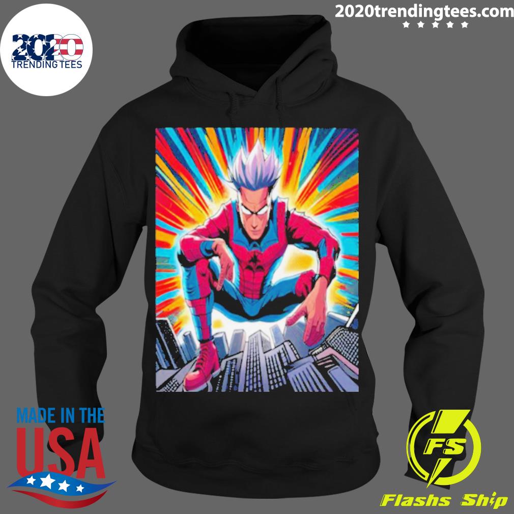 Official spider Punk Spiderverse - Adult & Kids T-Shirts, Sweatshirts & Hoodies apparel design preview 2