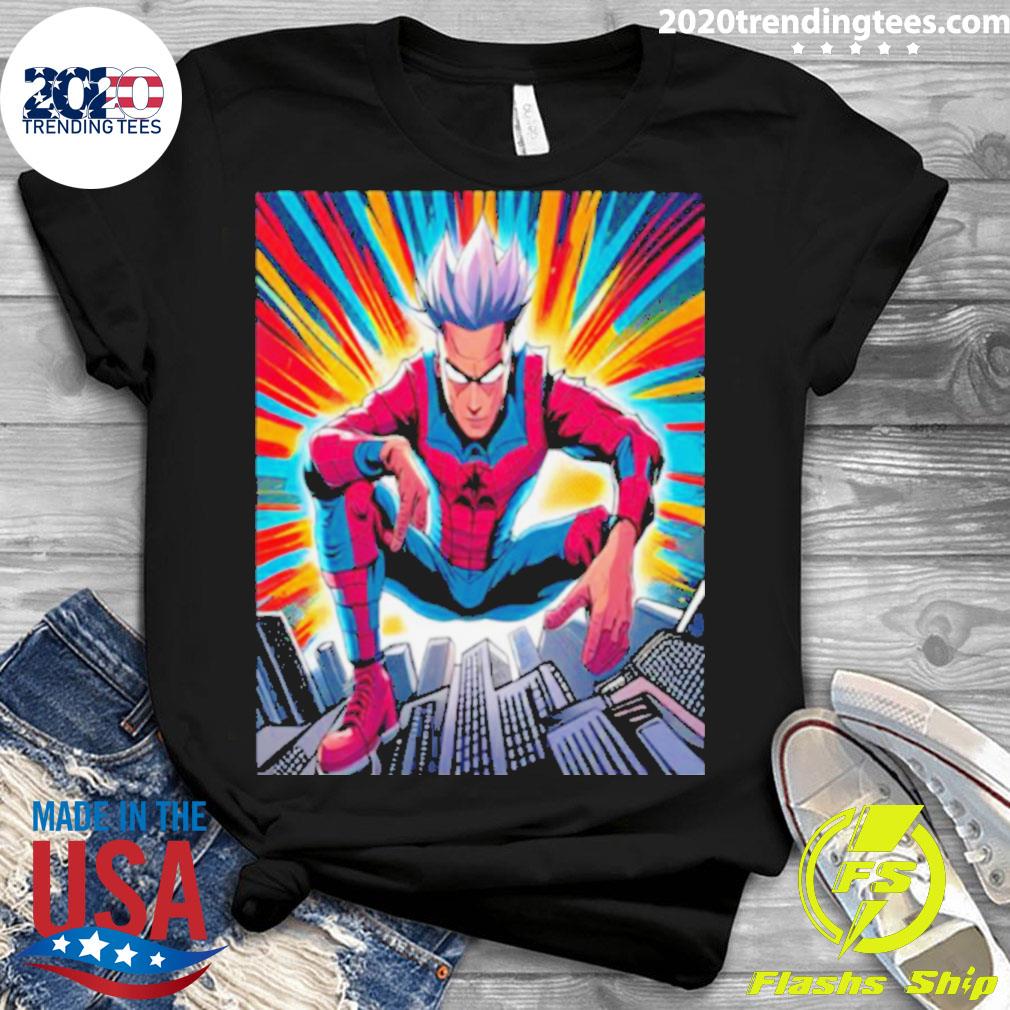 Official spider Punk Spiderverse - Adult & Kids T-Shirts, Sweatshirts & Hoodies apparel design preview 3