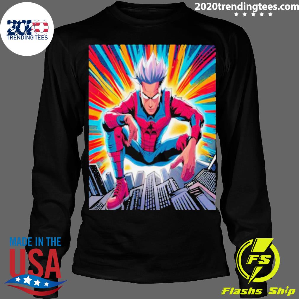 Official spider Punk Spiderverse - Adult & Kids T-Shirts, Sweatshirts & Hoodies apparel design preview 4