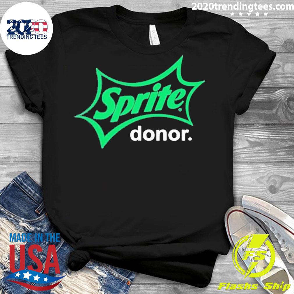 Official sprite Donor New - Adult & Kids T-Shirts, Sweatshirts & Hoodies apparel design preview 3