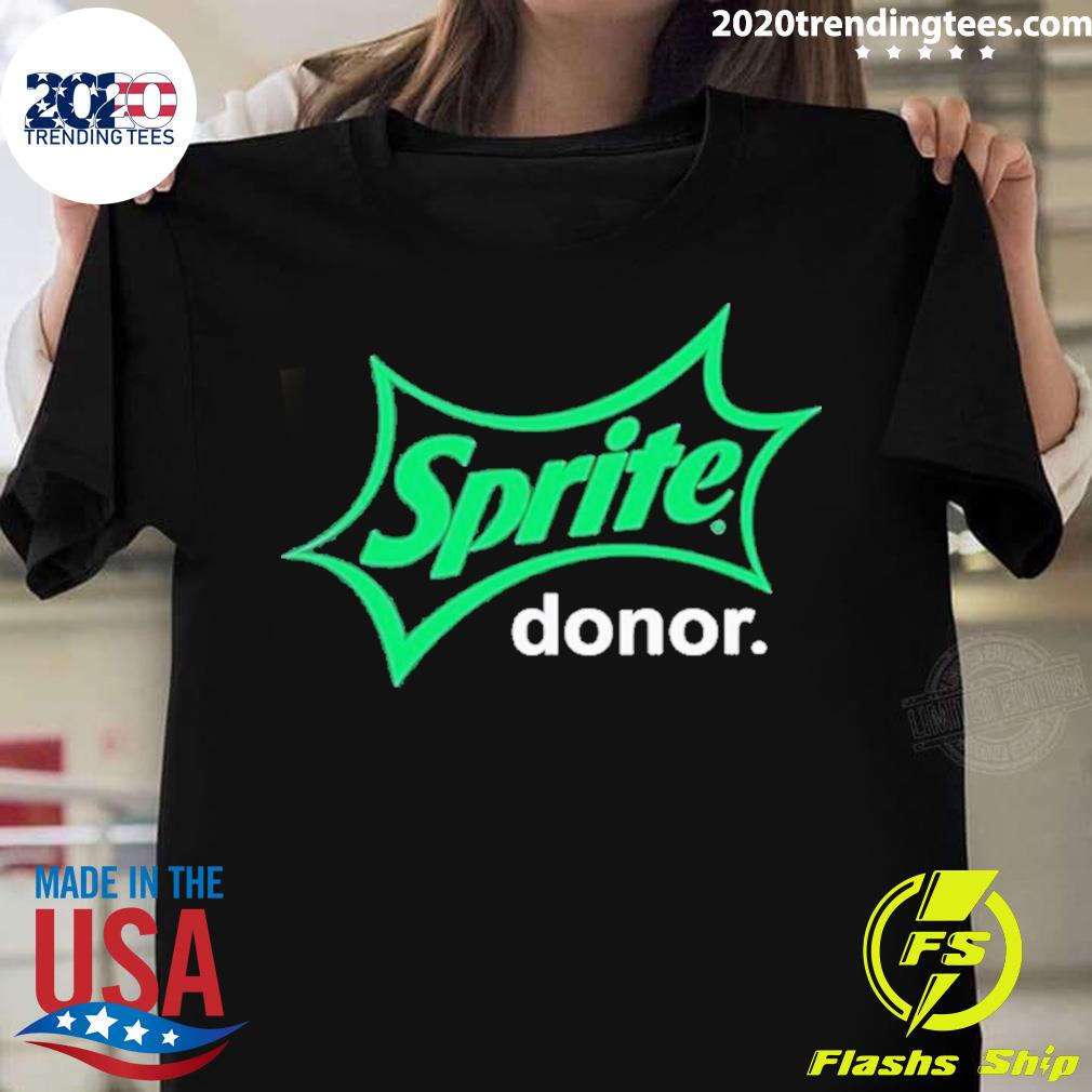 Official sprite Donor New - Adult & Kids T-Shirts, Sweatshirts & Hoodies apparel design preview 1