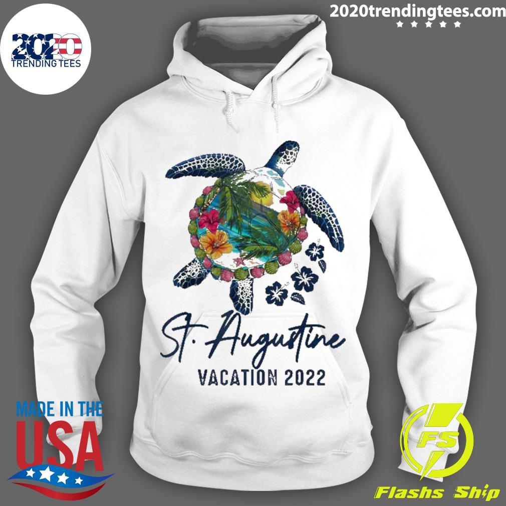 Official st. Augustine Sea Turtle Florida Family - Adult & Kids T-Shirts, Sweatshirts & Hoodies apparel design preview 2