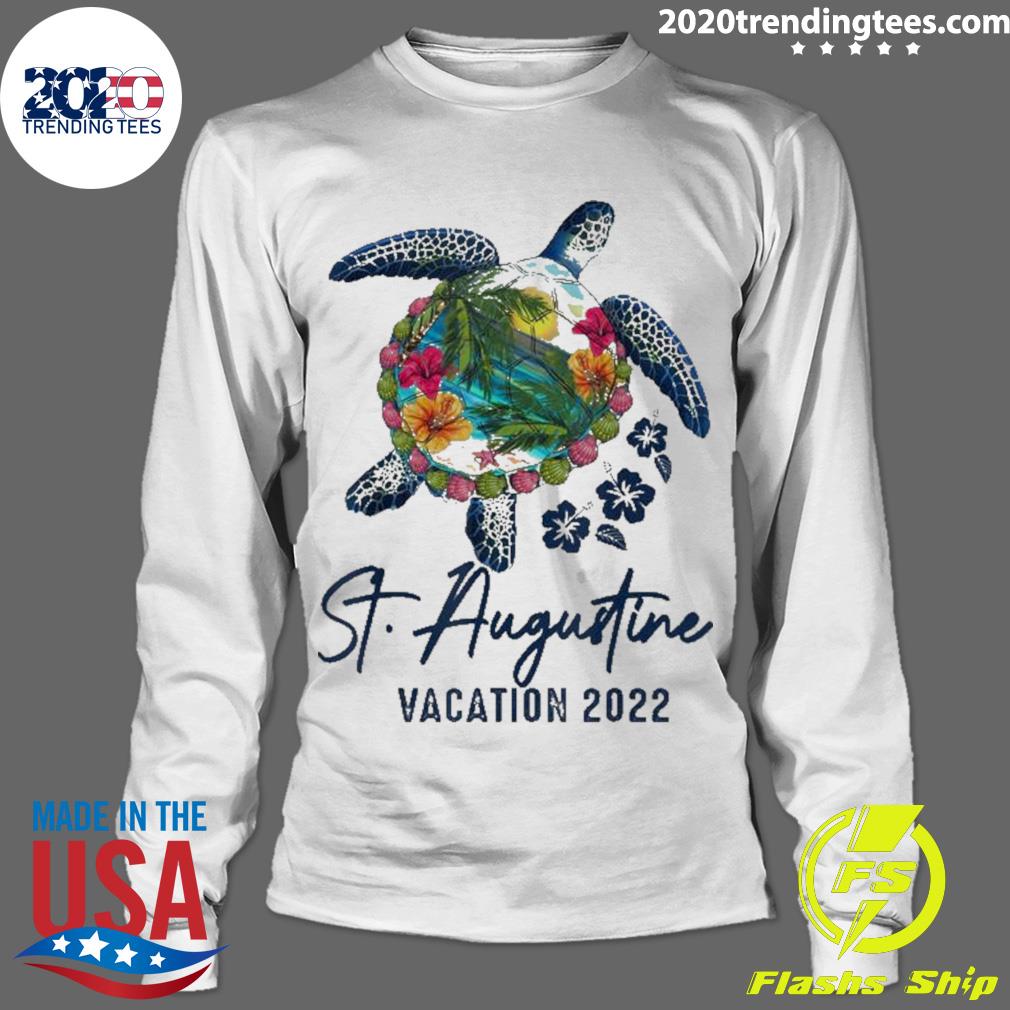 Official st. Augustine Sea Turtle Florida Family - Adult & Kids T-Shirts, Sweatshirts & Hoodies apparel design preview 4