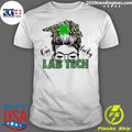 Official St Patrick Girl One Lucky Lab Tech - Adult & Kids T-Shirts, Sweatshirts & Hoodies apparel design preview 1