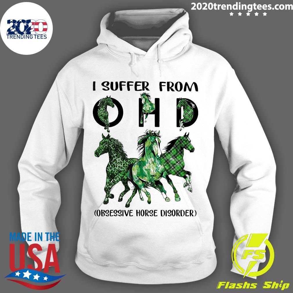 Official St Patrick's Day I Suffer From OHD Obsessive - Adult & Kids T-Shirts, Sweatshirts & Hoodies apparel design preview 2