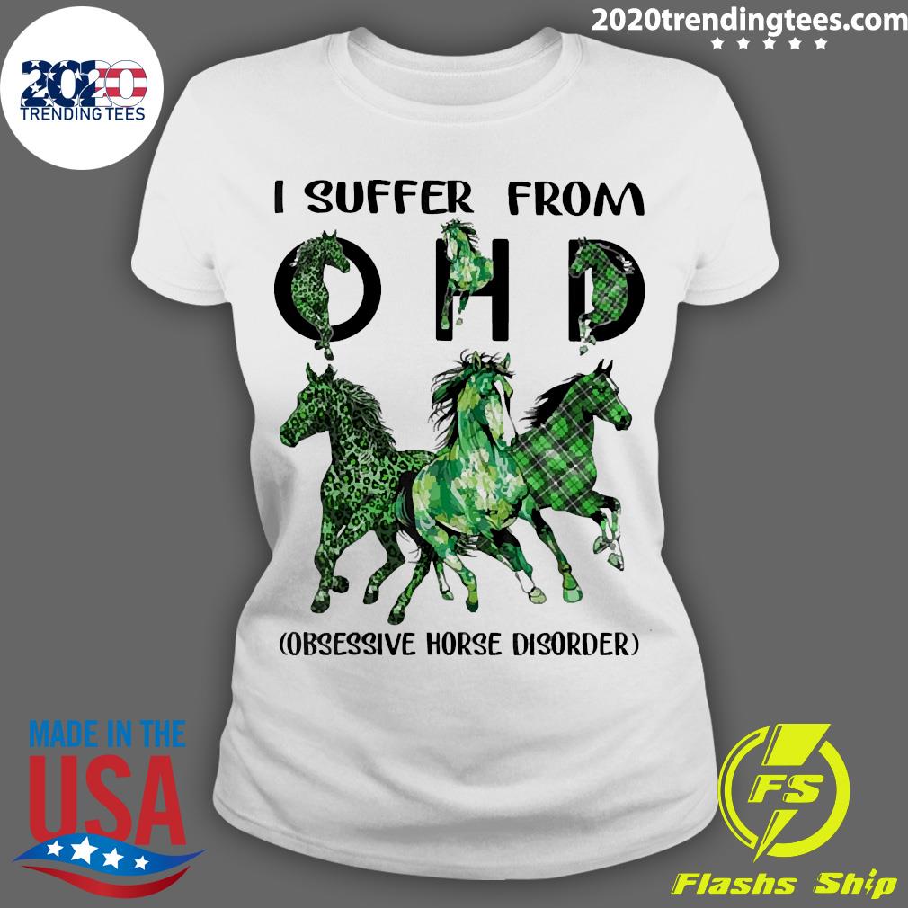 Official St Patrick's Day I Suffer From OHD Obsessive - Adult & Kids T-Shirts, Sweatshirts & Hoodies apparel design preview 3