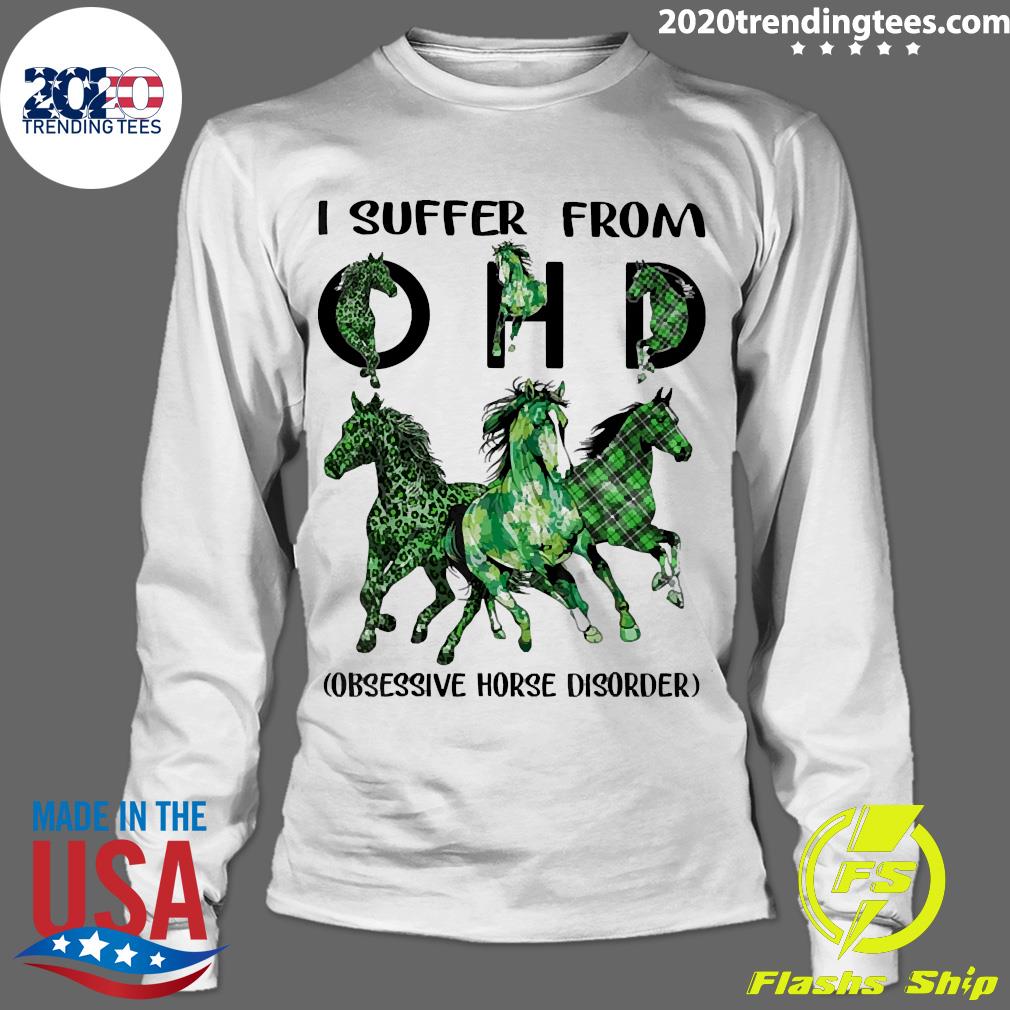 Official St Patrick's Day I Suffer From OHD Obsessive - Adult & Kids T-Shirts, Sweatshirts & Hoodies apparel design preview 4