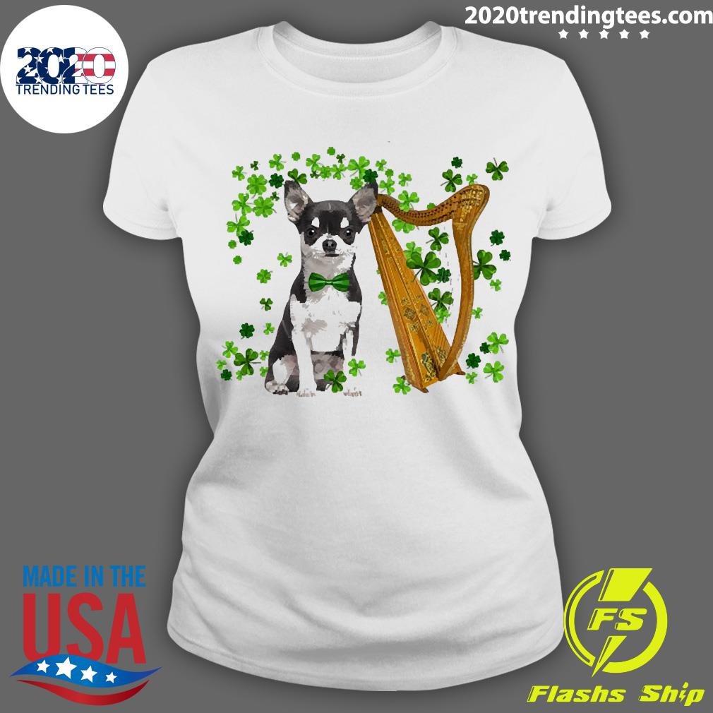 Official st Patricks Day Irish Lucky Harp Black - Adult & Kids T-Shirts, Sweatshirts & Hoodies apparel design preview 3