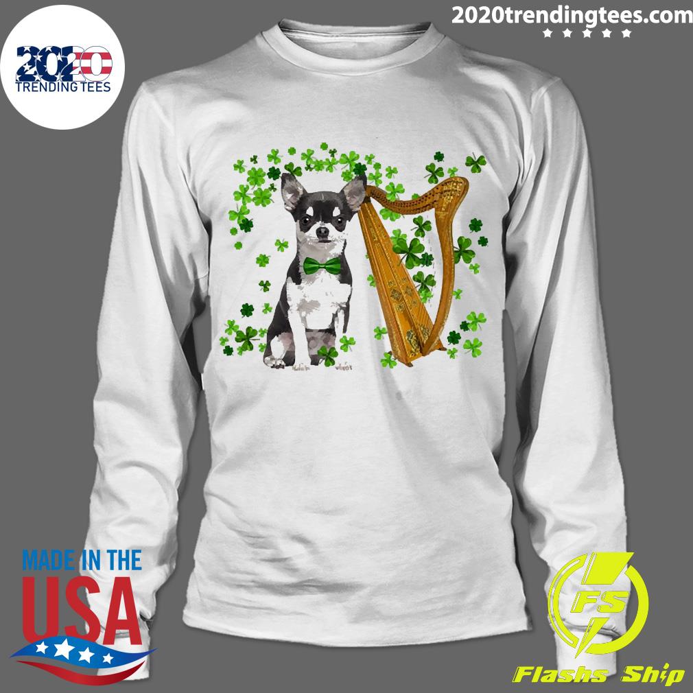 Official st Patricks Day Irish Lucky Harp Black - Adult & Kids T-Shirts, Sweatshirts & Hoodies apparel design preview 4