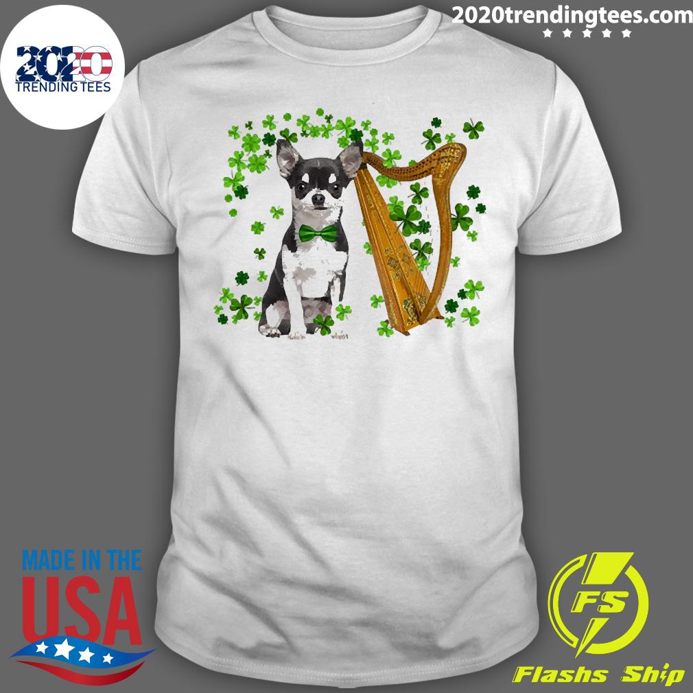 Official st Patricks Day Irish Lucky Harp Black - Adult & Kids T-Shirts, Sweatshirts & Hoodies apparel design preview 1
