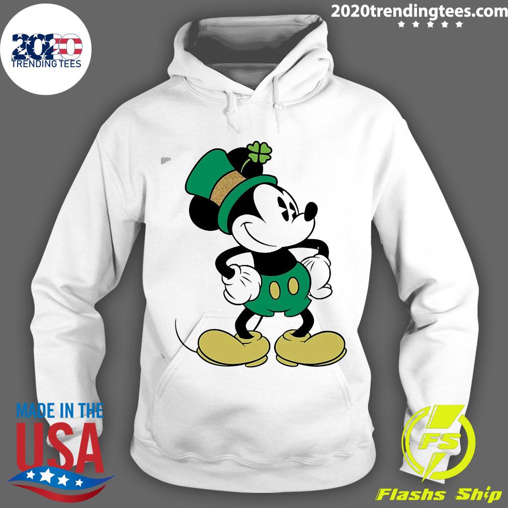 Official st Patrick's Day Mickey Mouse Cartoon - Adult & Kids T-Shirts, Sweatshirts & Hoodies apparel design preview 2