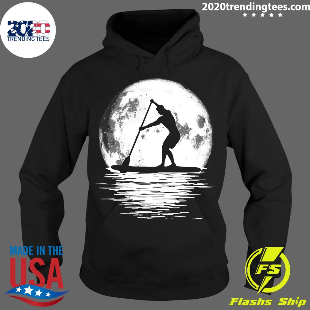 Official Stand Up Paddleboard SUP Night Ride Vintage - Adult & Kids T-Shirts, Sweatshirts & Hoodies apparel design preview 2