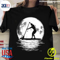 Official Stand Up Paddleboard SUP Night Ride Vintage - Adult & Kids T-Shirts, Sweatshirts & Hoodies apparel design preview 1