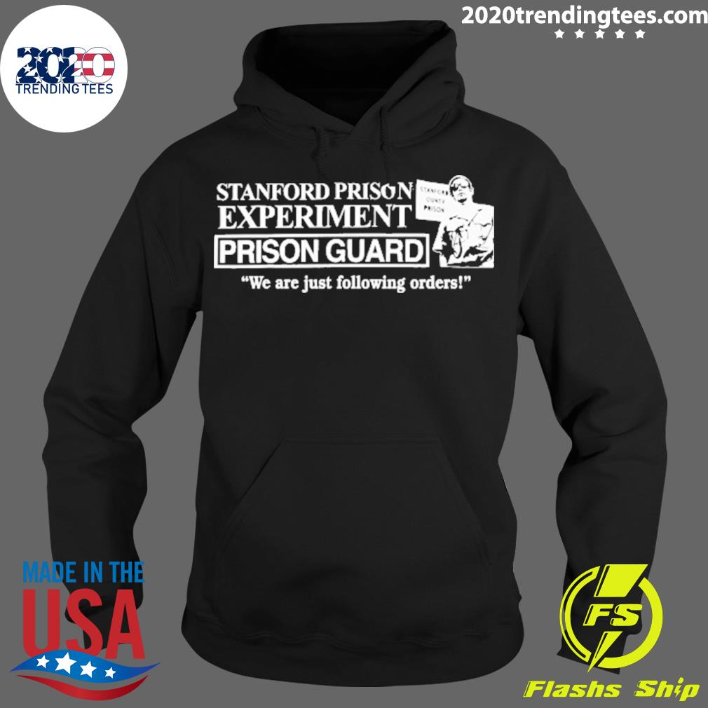 Official stanford Prison Experiment Guard - Adult & Kids T-Shirts, Sweatshirts & Hoodies apparel design preview 2