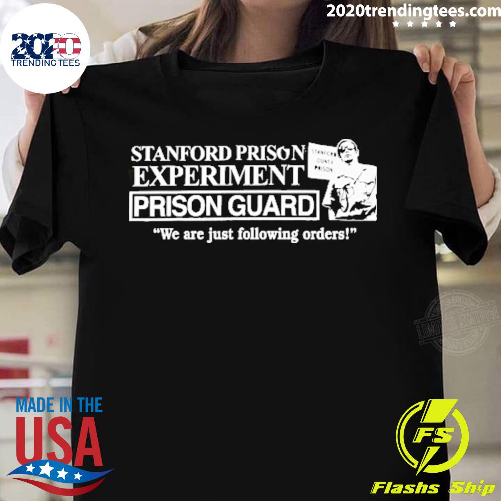 Official stanford Prison Experiment Guard - Adult & Kids T-Shirts, Sweatshirts & Hoodies apparel design preview 1