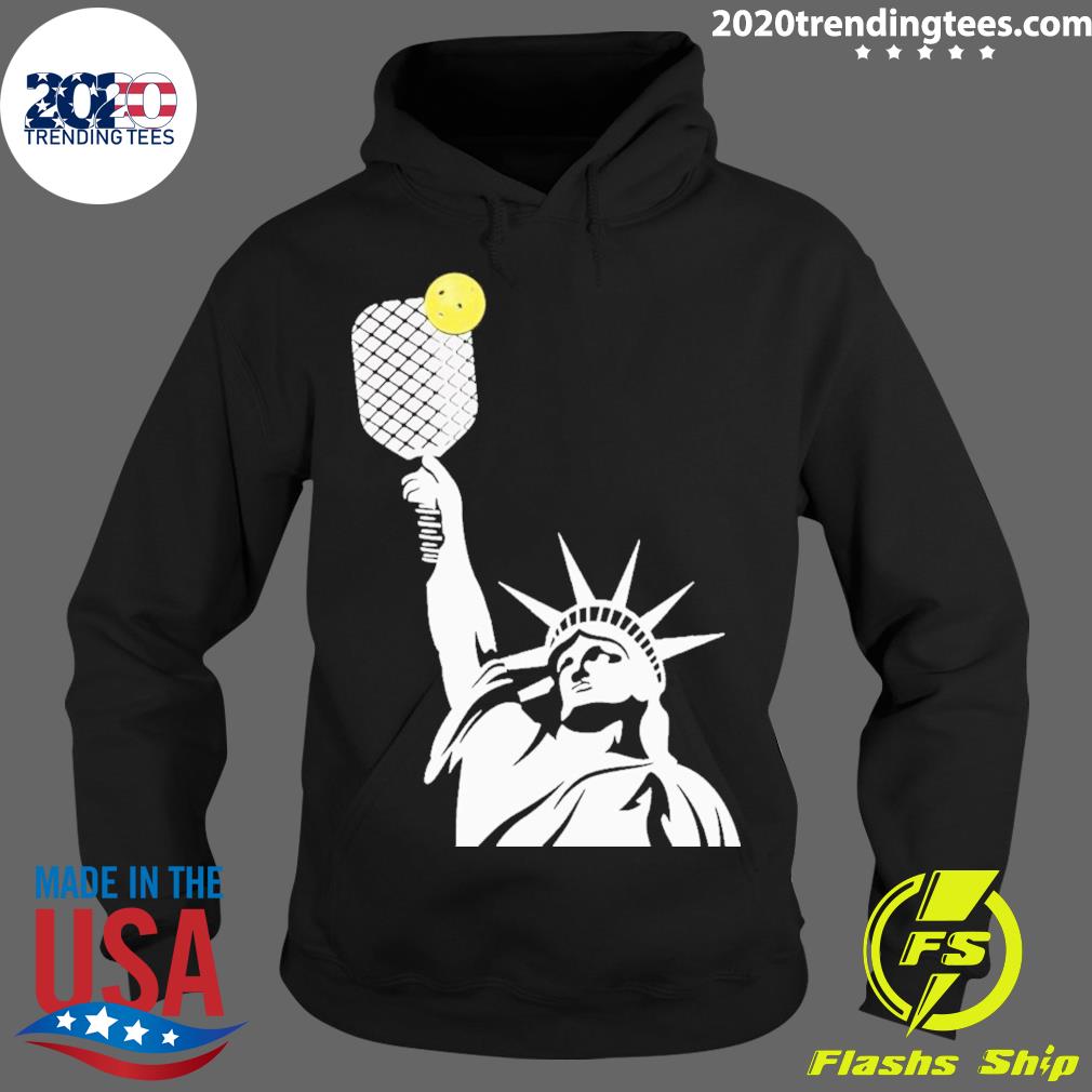 Official statue Of Liberty Pickleball - Adult & Kids T-Shirts, Sweatshirts & Hoodies apparel design preview 2