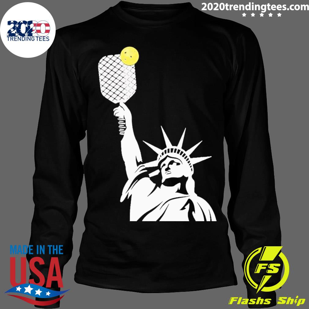 Official statue Of Liberty Pickleball - Adult & Kids T-Shirts, Sweatshirts & Hoodies apparel design preview 4