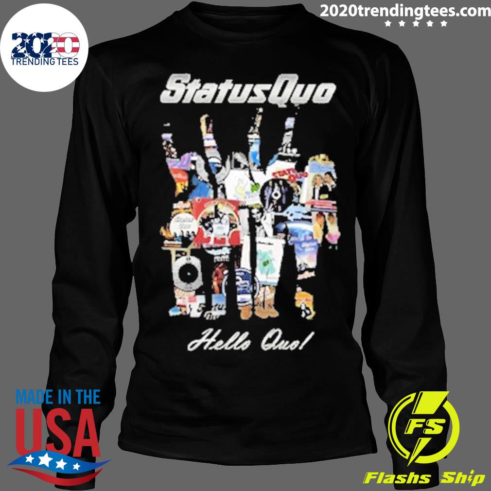 Official status Quo Hello Quel - Adult & Kids T-Shirts, Sweatshirts & Hoodies apparel design preview 4