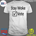 Official stay Woke Vote - Adult & Kids T-Shirts, Sweatshirts & Hoodies apparel design preview 1