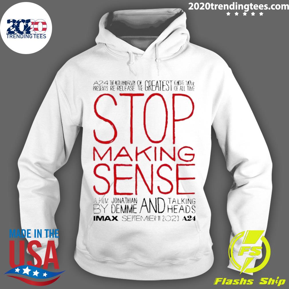 Official stop Making Sense Imax World - Adult & Kids T-Shirts, Sweatshirts & Hoodies apparel design preview 2