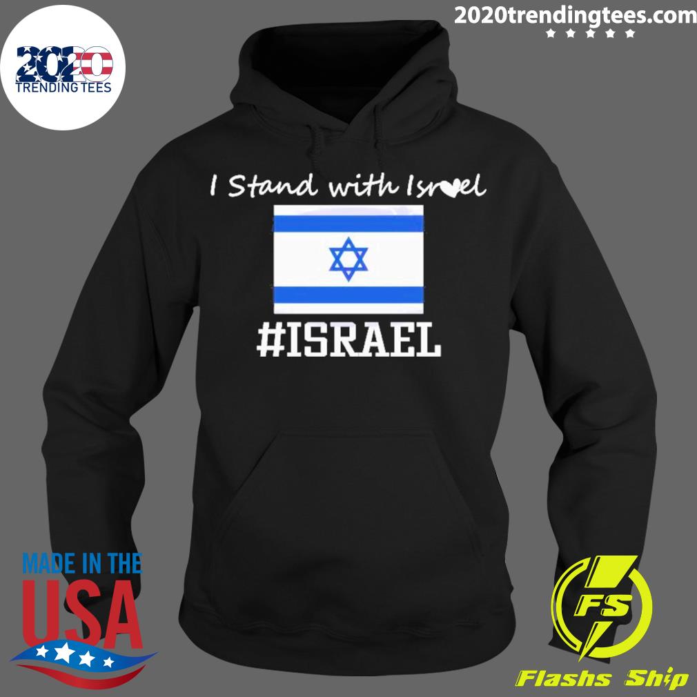 Official stop War Flag I Stand With Israel - Adult & Kids T-Shirts, Sweatshirts & Hoodies apparel design preview 2