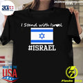Official stop War Flag I Stand With Israel - Adult & Kids T-Shirts, Sweatshirts & Hoodies apparel design preview 1