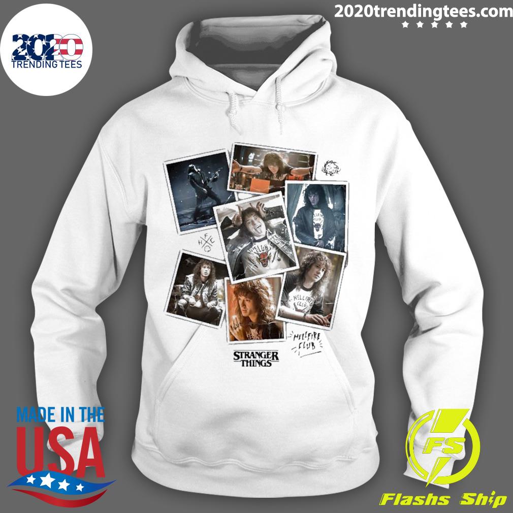 Official stranger Things 4 Eddie Munson Scrapbook - Adult & Kids T-Shirts, Sweatshirts & Hoodies apparel design preview 2