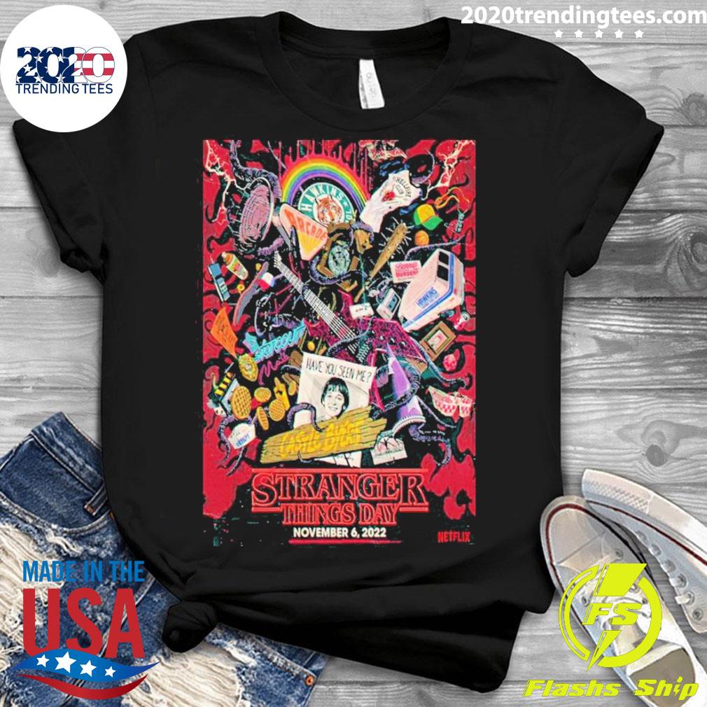 Official stranger Things Day 2022 - Adult & Kids T-Shirts, Sweatshirts & Hoodies apparel design preview 3
