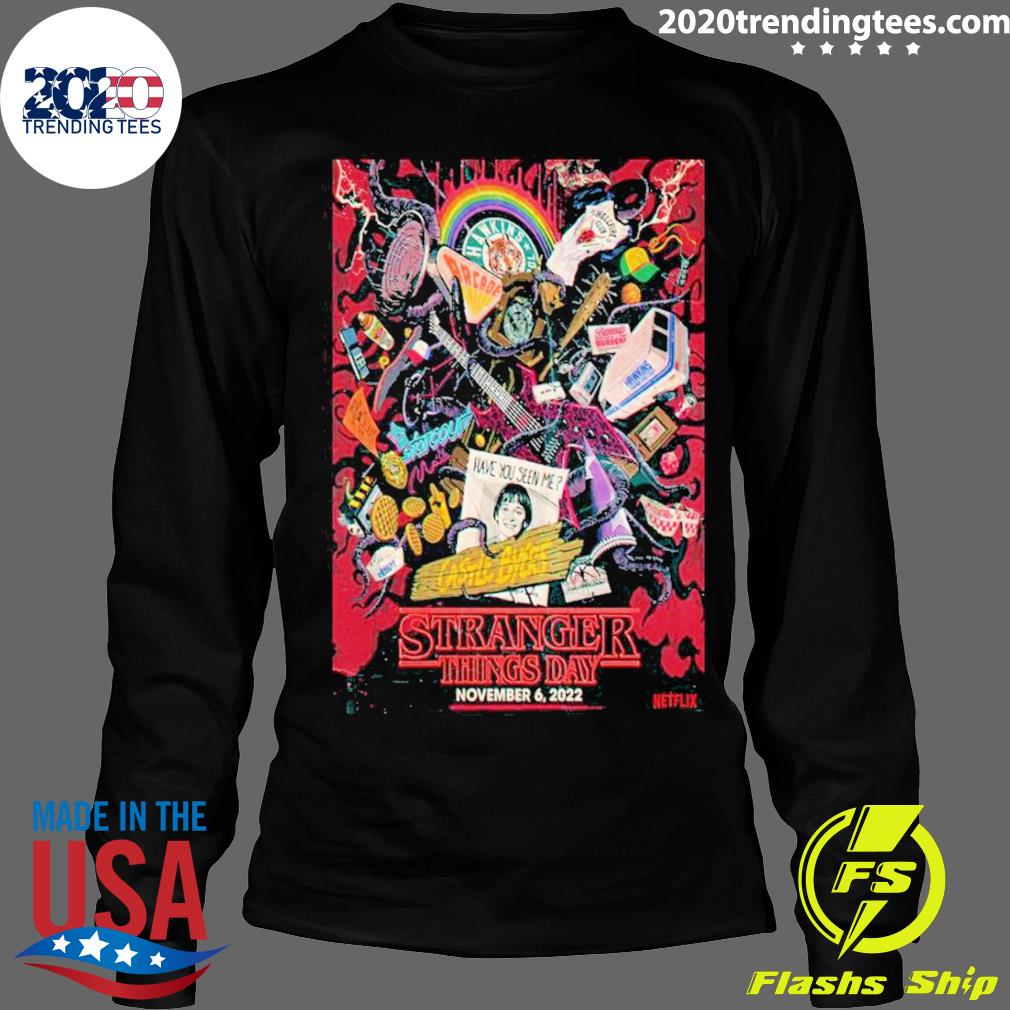 Official stranger Things Day 2022 - Adult & Kids T-Shirts, Sweatshirts & Hoodies apparel design preview 4