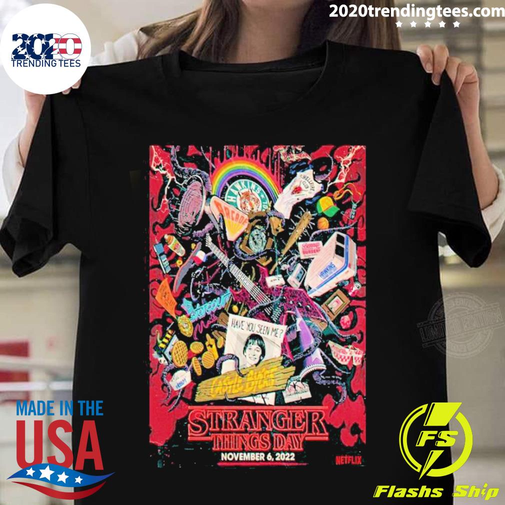 Official stranger Things Day 2022 - Adult & Kids T-Shirts, Sweatshirts & Hoodies apparel design preview 1