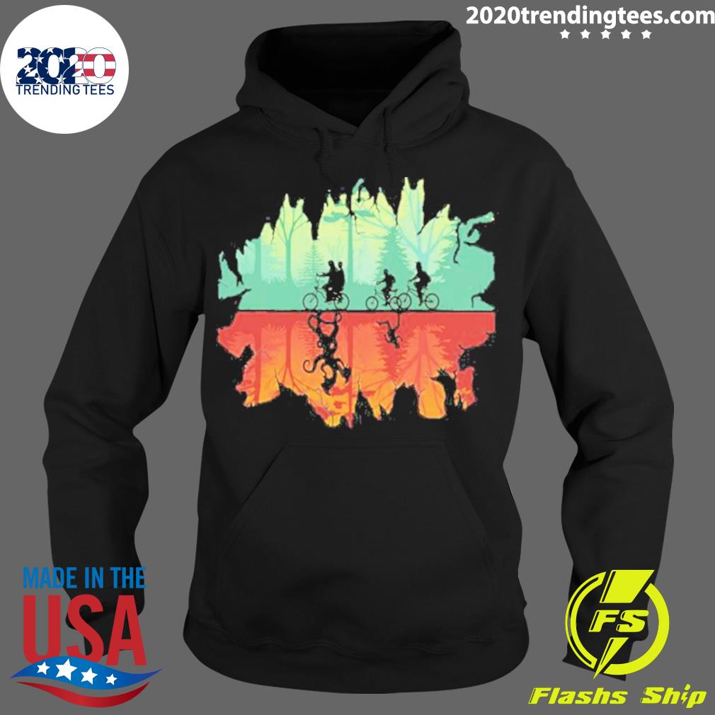 Official stranger Things Visit The Upside Down - Adult & Kids T-Shirts, Sweatshirts & Hoodies apparel design preview 2