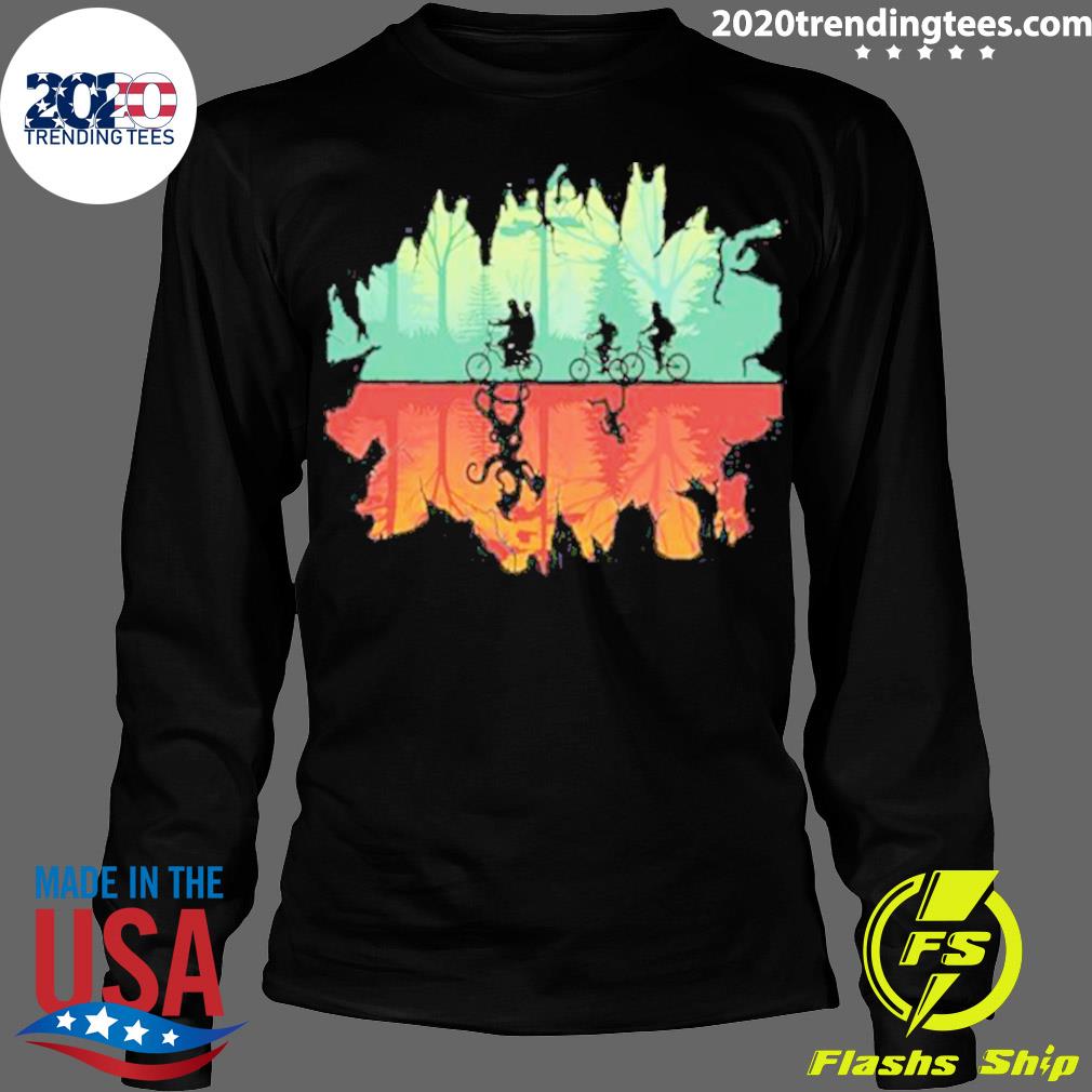 Official stranger Things Visit The Upside Down - Adult & Kids T-Shirts, Sweatshirts & Hoodies apparel design preview 4