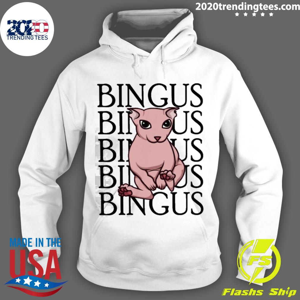 Official strangethrift Bingus Text Array - Adult & Kids T-Shirts, Sweatshirts & Hoodies apparel design preview 2