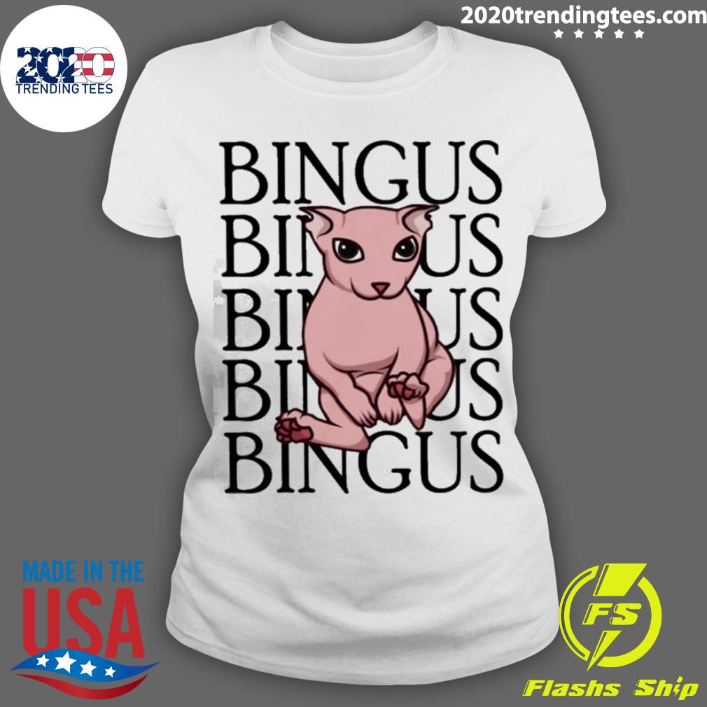 Official strangethrift Bingus Text Array - Adult & Kids T-Shirts, Sweatshirts & Hoodies apparel design preview 3