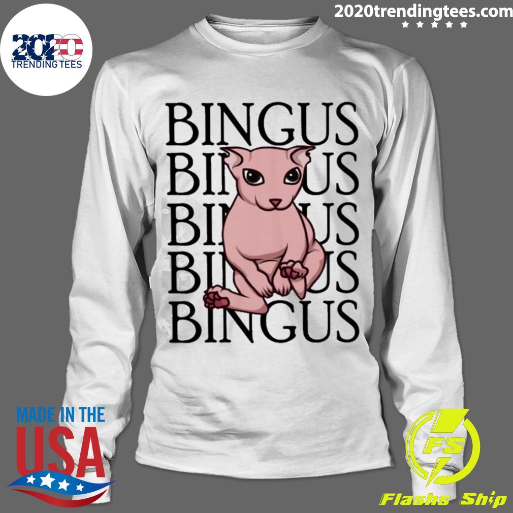 Official strangethrift Bingus Text Array - Adult & Kids T-Shirts, Sweatshirts & Hoodies apparel design preview 4