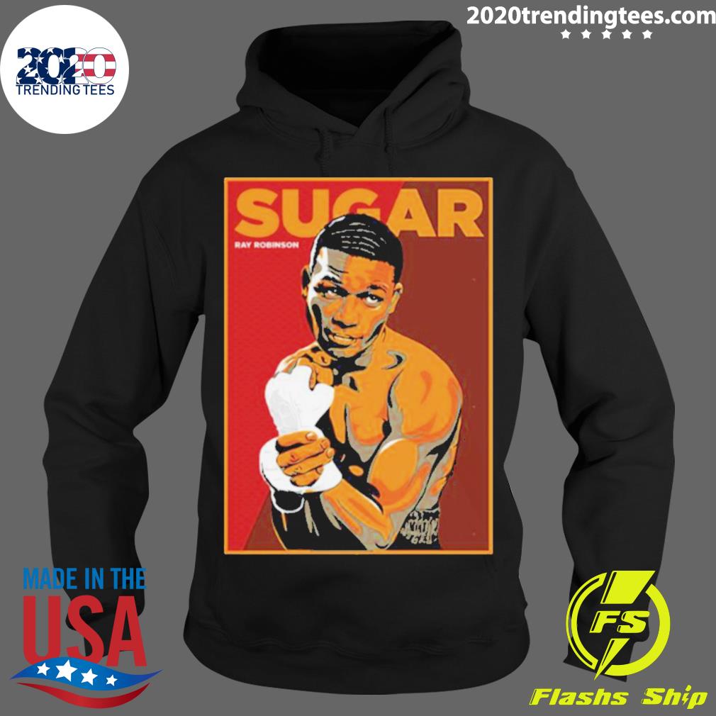 Official sugar Ray Robinson Boxing - Adult & Kids T-Shirts, Sweatshirts & Hoodies apparel design preview 2