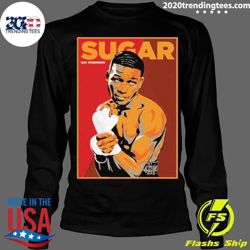 Official sugar Ray Robinson Boxing - Adult & Kids T-Shirts, Sweatshirts & Hoodies apparel design preview 4