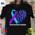 Official suicide Prevention Awareness Ribbon - Adult & Kids T-Shirts, Sweatshirts & Hoodies apparel design preview 1