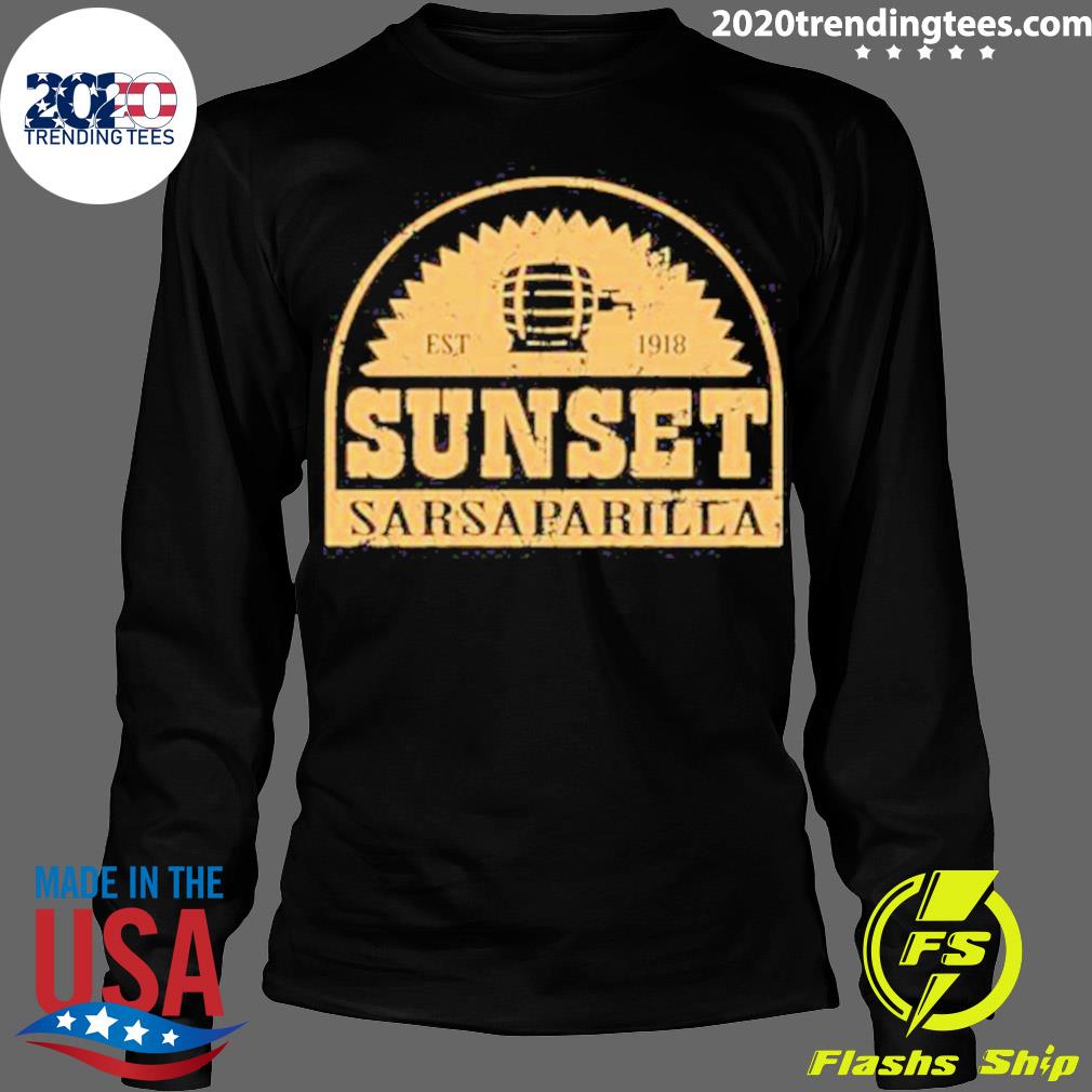 Official sunset Sarsaparilla - Adult & Kids T-Shirts, Sweatshirts & Hoodies apparel design preview 4