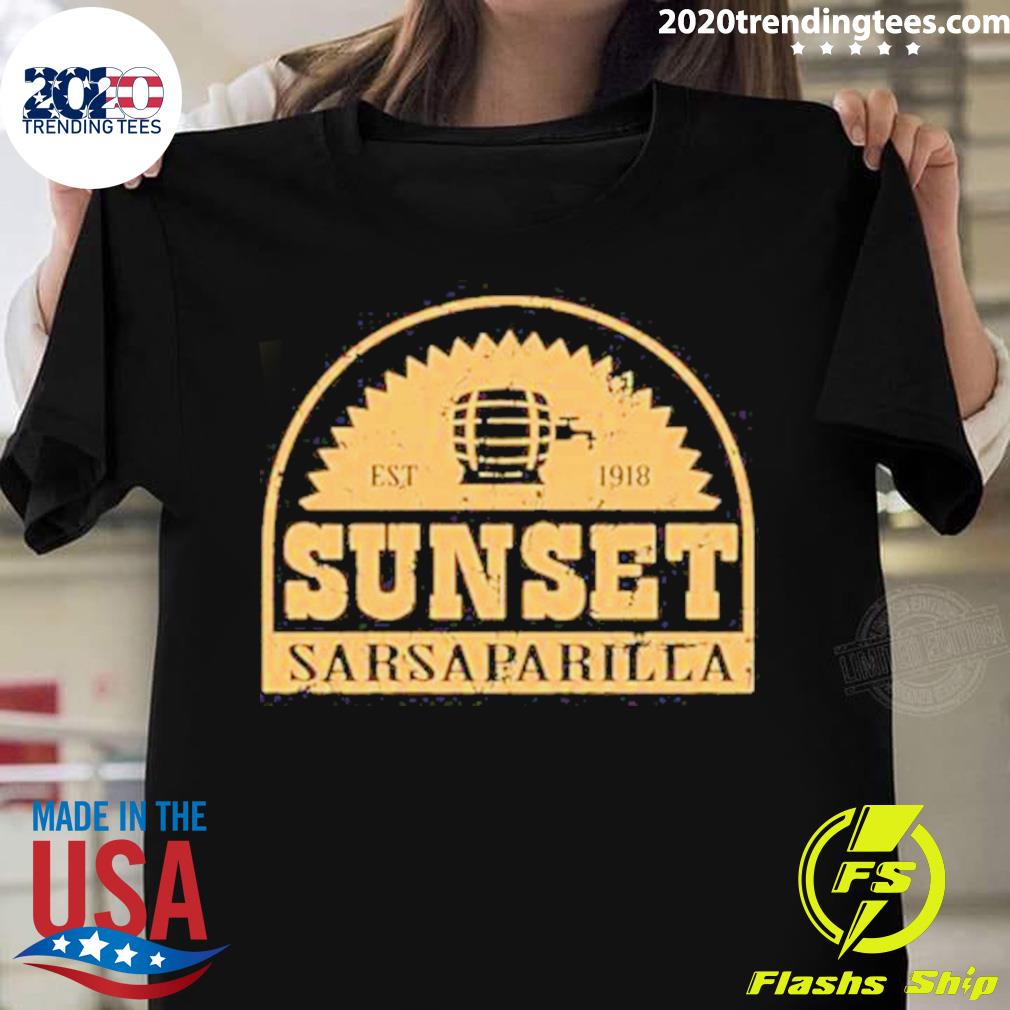 Official sunset Sarsaparilla - Adult & Kids T-Shirts, Sweatshirts & Hoodies apparel design preview 1