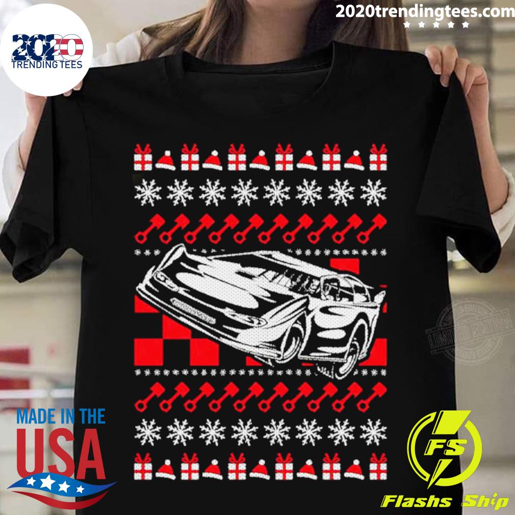 Official super Dirt Car Christmas - Adult & Kids T-Shirts, Sweatshirts & Hoodies apparel design preview 1