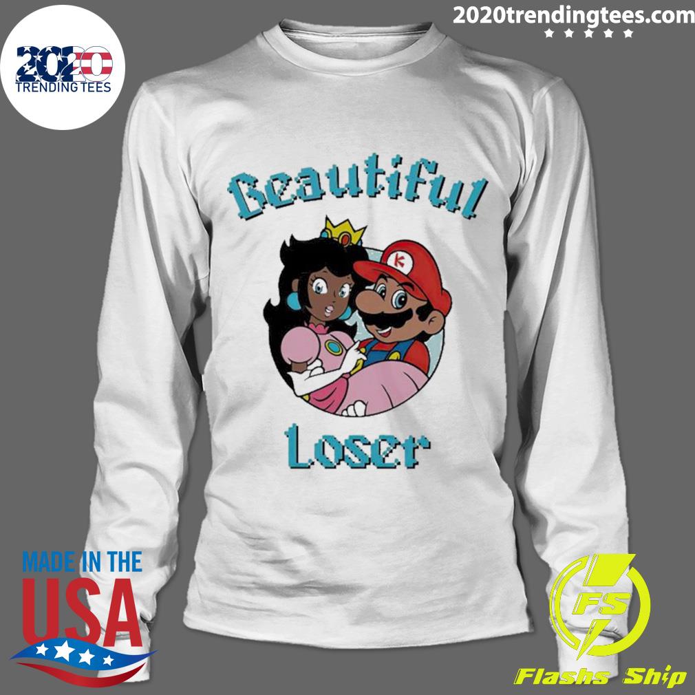 Official super Smash Bros Beautiful Loser - Adult & Kids T-Shirts, Sweatshirts & Hoodies apparel design preview 4