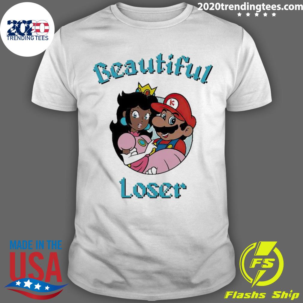 Official super Smash Bros Beautiful Loser - Adult & Kids T-Shirts, Sweatshirts & Hoodies apparel design preview 1