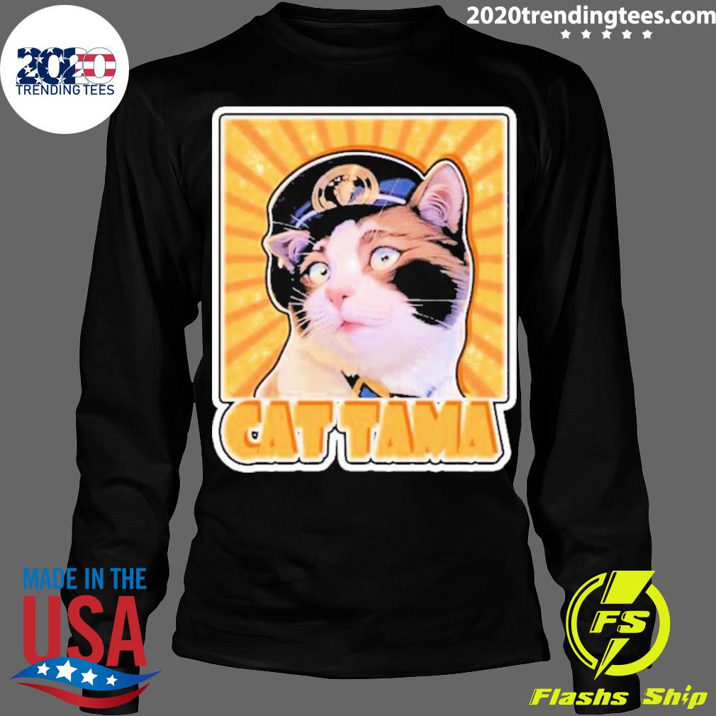 Official super Station Master Cat Tama - Adult & Kids T-Shirts, Sweatshirts & Hoodies apparel design preview 4