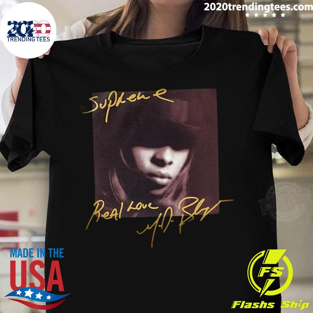 Official Supreme Mary J Blige - Adult & Kids T-Shirts, Sweatshirts & Hoodies apparel design preview 1